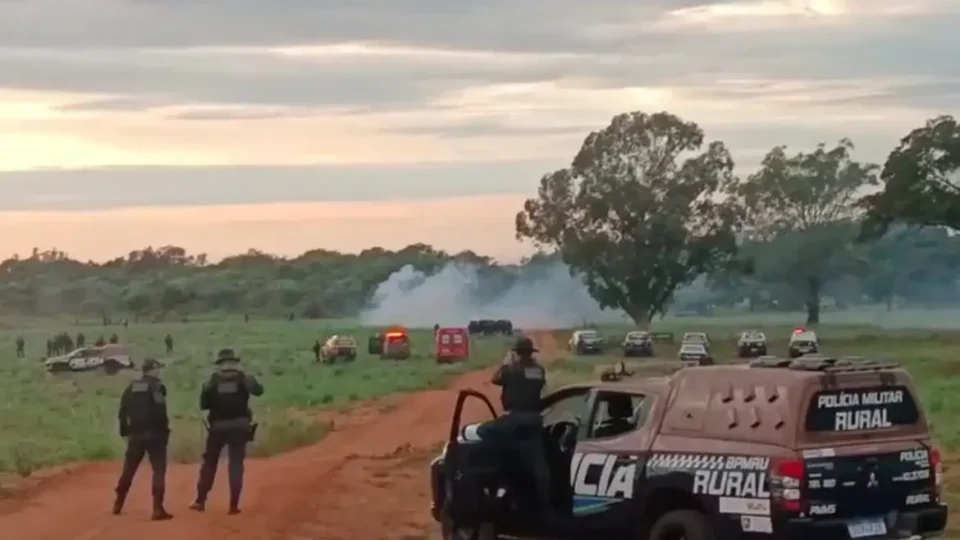 Polícia confronta indígenas que buscam retomar território no MS