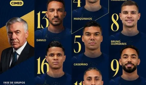 Ancelotti define escalação do Brasil contra o Haiti com novidades na defesa, mas mantém Endrick no banco