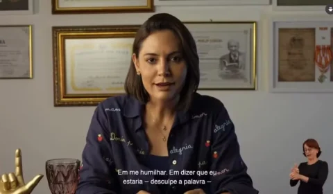 Michelle Bolsonaro expõe racha na família e acusa o senador Flávio Bolsonaro de humilhação e desrespeito