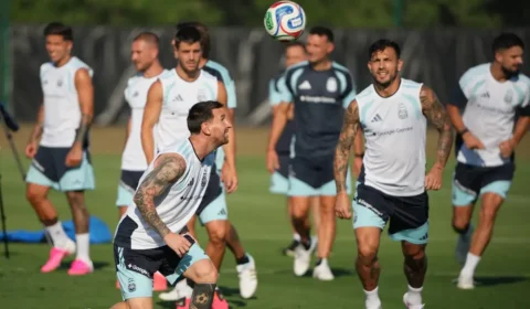 Classificada em 1º, Argentina poupa Messi e roda o elenco contra a Jordânia