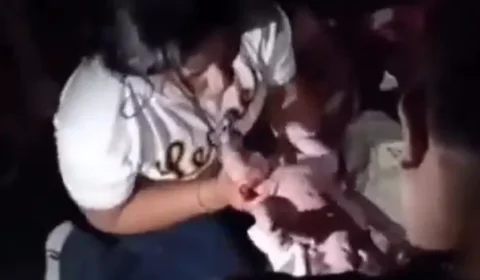 Bebê nasce em meio aos escombros após terremoto na Venezuela