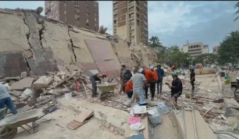 Equipes internacionais de resgate chegaram à Venezuela para buscar sobreviventes dos terremotos