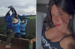 Novo vídeo mostra reação de testemunhas após morte de jovem em salto de rope jump no interior de São Paulo