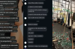 Homem destrói academia e culpa personal por deixar ex-esposa “no shape”
