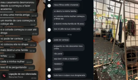 Homem destrói academia e culpa personal por deixar ex-esposa “no shape”