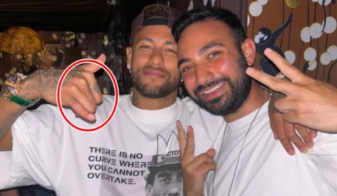 Neymar é flagrado sem aliança em balada durante folga da Seleção e detalhe viraliza nas redes