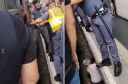 Mulher cai entre trem e plataforma durante superlotação na Linha 9-Esmeralda e é salva por passageiros