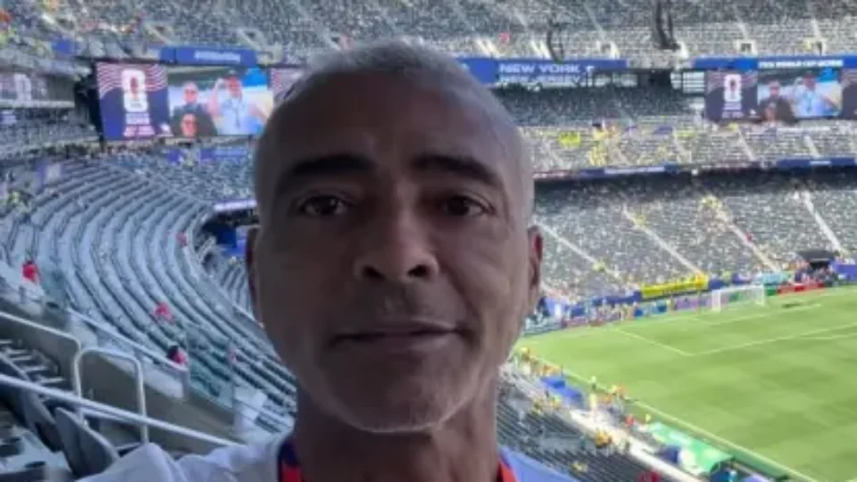 Romário trabalhou apenas dois meses no Senado antes de viajar para cobrir o torneio mundial