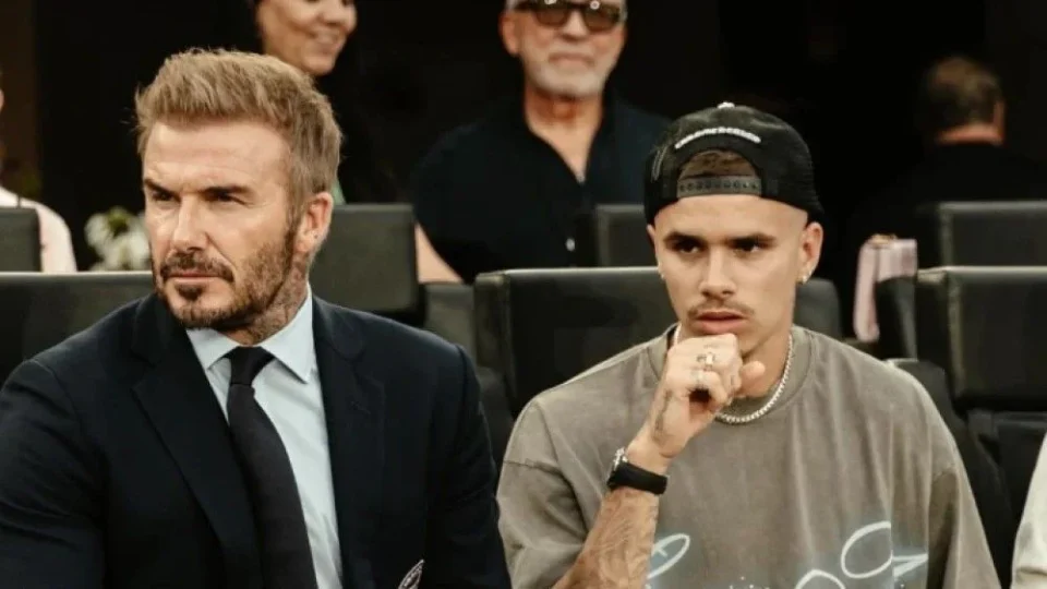Estreia de Romeu expõe racha e reinvenção na família Beckham