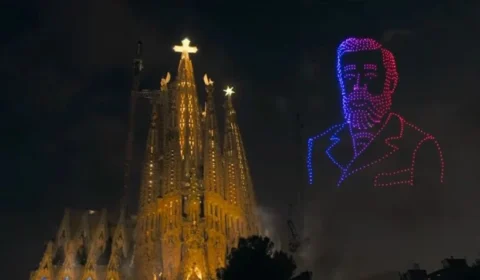 Sagrada Família inaugura torre e se torna a basílica mais alta do mundo