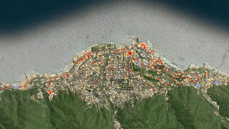 Satélites revelam dimensão da destruição após terremotos na Venezuela; quase 59 mil edifícios podem ter sido afetados
