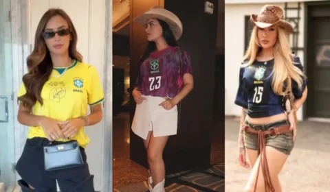 Das chuteiras ao chapéu de cowboy: veja os looks das esposas e namoradas da Seleção antes de Brasil x Japão