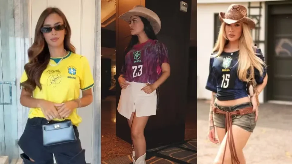 Das chuteiras ao chapéu de cowboy: veja os looks das esposas e namoradas da Seleção antes de Brasil x Japão