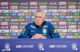 Ancelotti celebra classificação do Brasil e diz que sofrimento faz parte do futebol: “É normal, como o alívio”