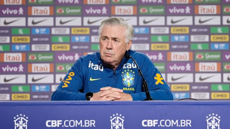 Ancelotti celebra classificação do Brasil e diz que sofrimento faz parte do futebol: “É normal, como o alívio”