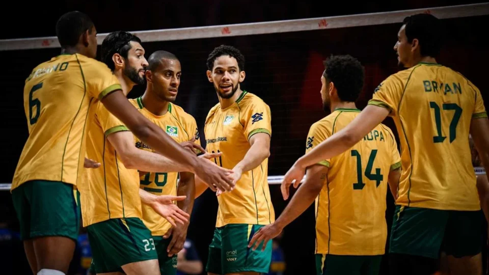 Vôlei: Brasil x Canadá na VNL masculina vale reação e sobrevivência