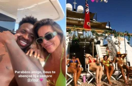 Virginia Fonseca surge em aniversário de Vini Jr. em iate de luxo e volta a alimentar rumores