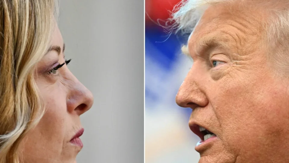 De aliados inseparáveis a rivais: como Trump e Meloni acabaram em guerra pública