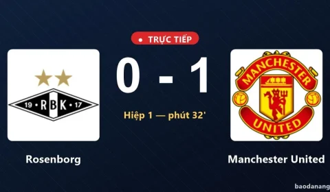 Rosenborg x Manchester United: clube inglês abre 1 a 0 e empolga