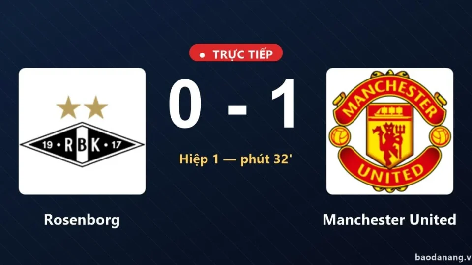 Rosenborg x Manchester United: clube inglês abre 1 a 0 e empolga