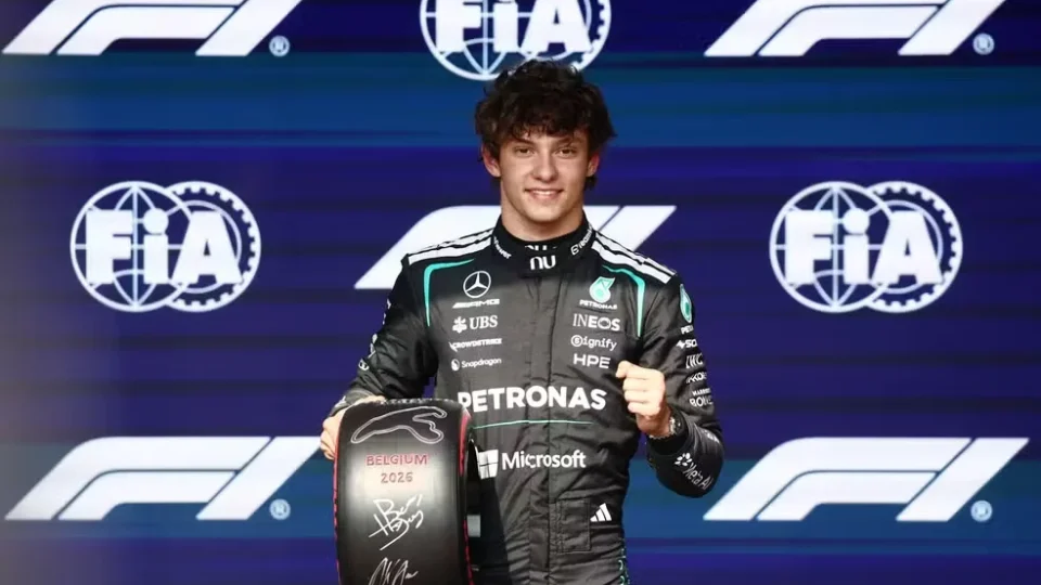 Como fica a classificação da F1 após GP da Bélgica com vitória surpreendente de Antonelli?