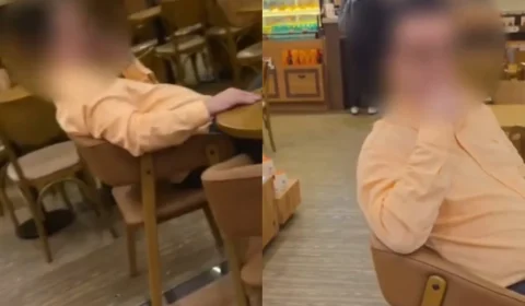 Mãe flagra médico em cafeteria durante horário de consulta da filha e vídeo gera indignação