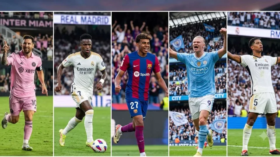 Haaland, Messi e Vini Jr.: o elo canceriano dos craques