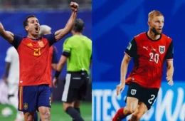 Espanha x Áustria decide vaga e testa favoritismo em 2026
