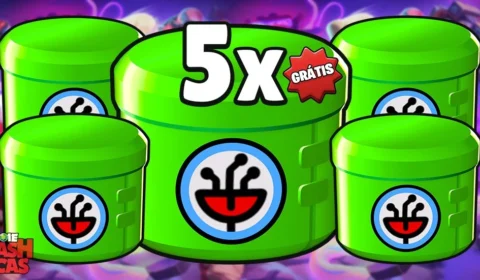 Brawl Stars libera 5 NanoDrops grátis. Confira