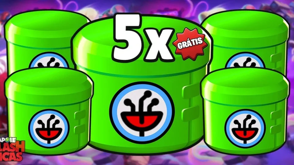Brawl Stars libera 5 NanoDrops grátis. Confira