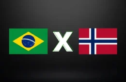 Brasil x Noruega mantém horário das 17h no domingo