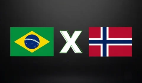 Brasil x Noruega mantém horário das 17h no domingo