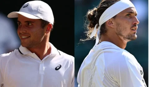 Zverev encara surpresa Arthur Fery por vaga na final em Wimbledon