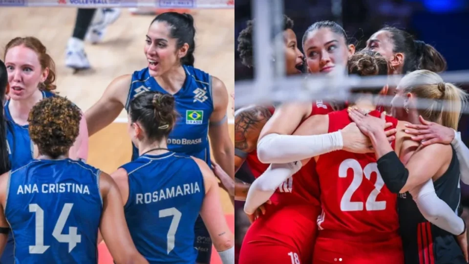 VNL Feminina: Brasil enfrenta Turquia pelo título