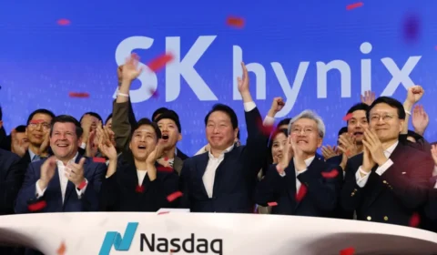 SK Hynix estreia na Nasdaq com forte expectativa e impulsiona corrida mundial por chips de inteligência artificial