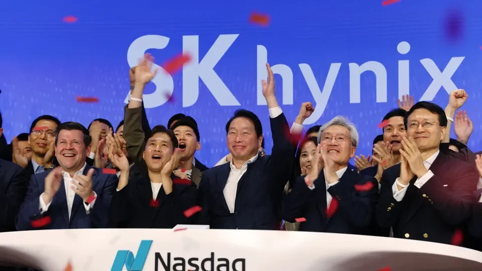 SK Hynix estreia na Nasdaq com forte expectativa e impulsiona corrida mundial por chips de inteligência artificial