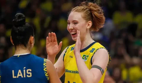 VNL Feminina: Julia Bergmann, brasileira nascida na Alemanha, é anunciada em time italiano