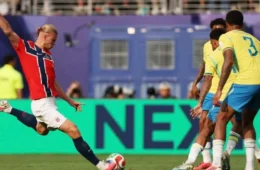 Brasil está fora: Haaland decide, Seleção desperdiça chances e dá adeus ao torneio mundial