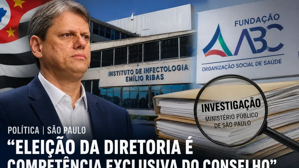 “Eleição da diretoria é competência exclusiva do conselho”, diz governo Tarcísio após questionamentos sobre Fundação ABC