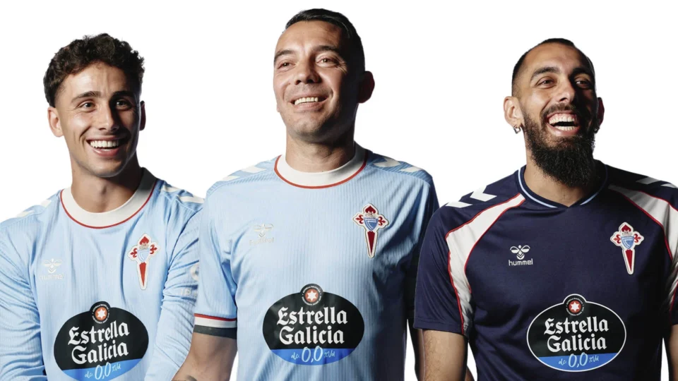 Celta de Vigo inicia a temporada com nova identidade; confira as novas camisas