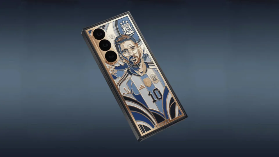 Messi vira inspiração para celular de luxo de mais de R$ 60 mil