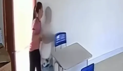 Diretora é exonerada após agredir criança dentro de escola em MG; veja o video
