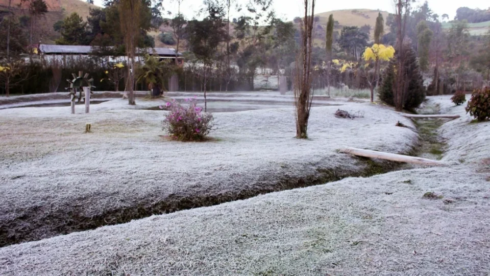 Frio continua em Minas e geada pode surpreender; veja como fica o tempo na sua região