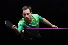 Hugo Calderano vence sul-coreano e garante vaga na semifinal do WTT Star Contender