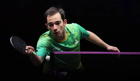 Hugo Calderano vence sul-coreano e garante vaga na semifinal do WTT Star Contender