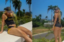 Virginia abre álbum de fotos na Jamaica e impressiona fãs com shape durante viagem
