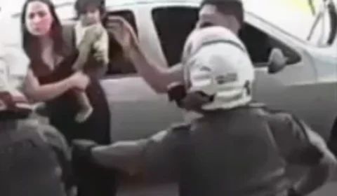PM é afastado após soco em mulher com bebê no colo durante abordagem em Sorocaba; vídeo provocou reação imediata