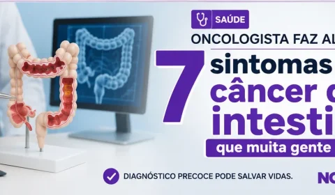 Oncologista faz alerta sobre câncer de intestino e revela 7 sintomas que muita gente ignora; saiba quais