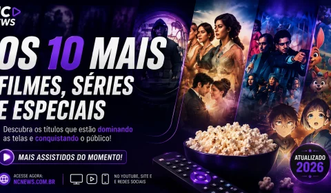 Top 10 da Netflix no Brasil hoje: veja os filmes e séries que dominam o streaming