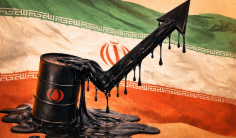 Petróleo dispara após fechamento do Estreito de Ormuz pelo Irã e acende alerta no mercado global